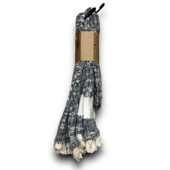 Rampage Women's Moisture Wicking Lace Top Boot Socks - 2 Pairs - Picture 2 of 3